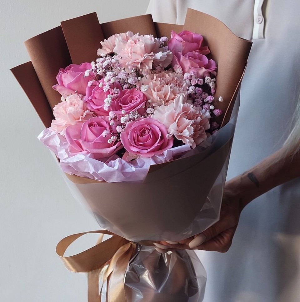 Букет Розовый Джаз