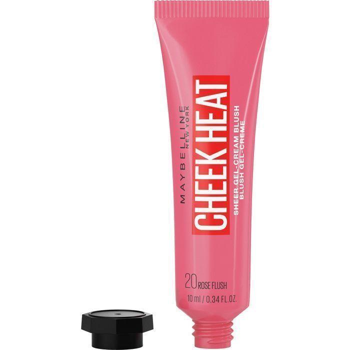 Maybelline Cheek Heat гелево-кремовые румяна 20 Rose Flash